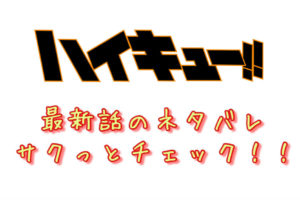 ハイキュー 第334話 最新話のネタバレ 木兎 桐生 両雄の違い 青年漫画おすすめ100選 ジャンル別紹介で作品が見つけやすい